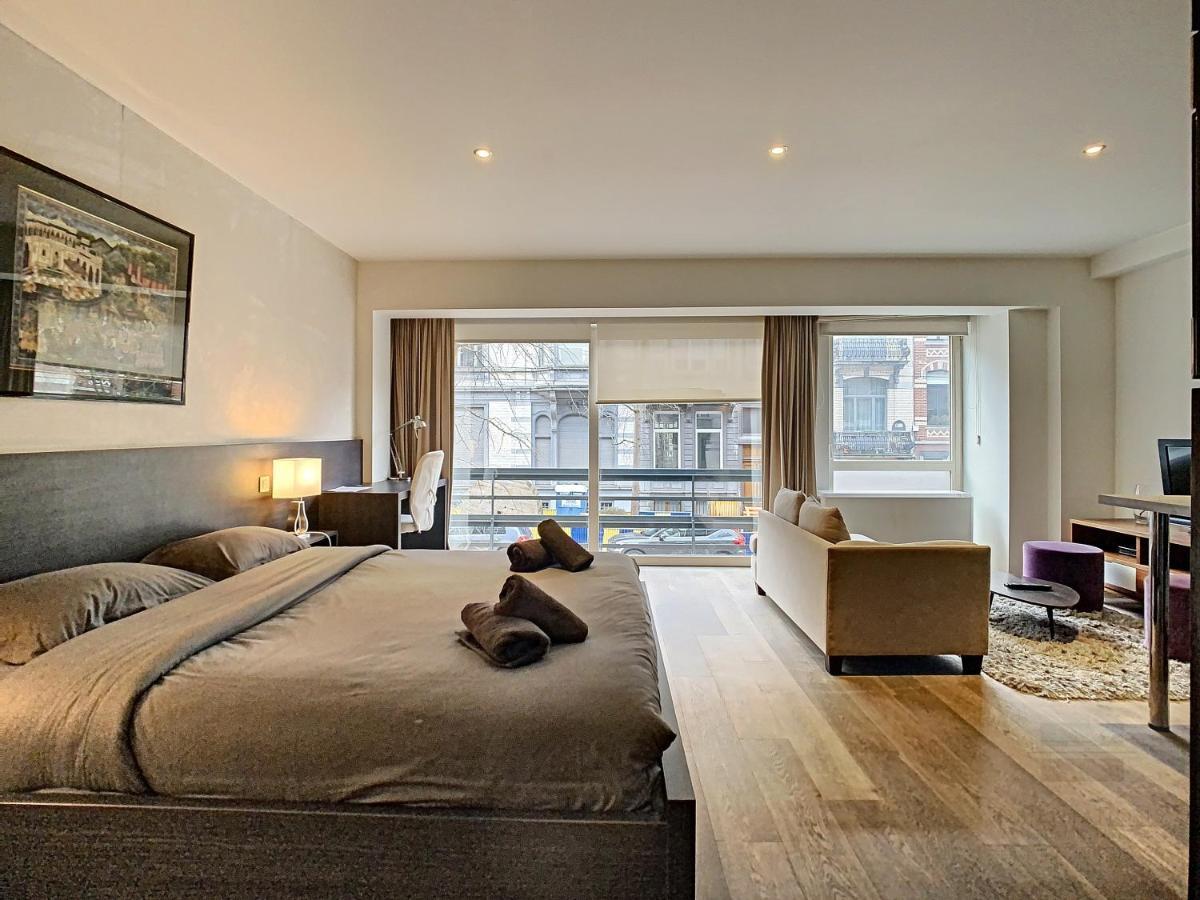 Apartmán Flat Moliere Brusel Exteriér fotografie