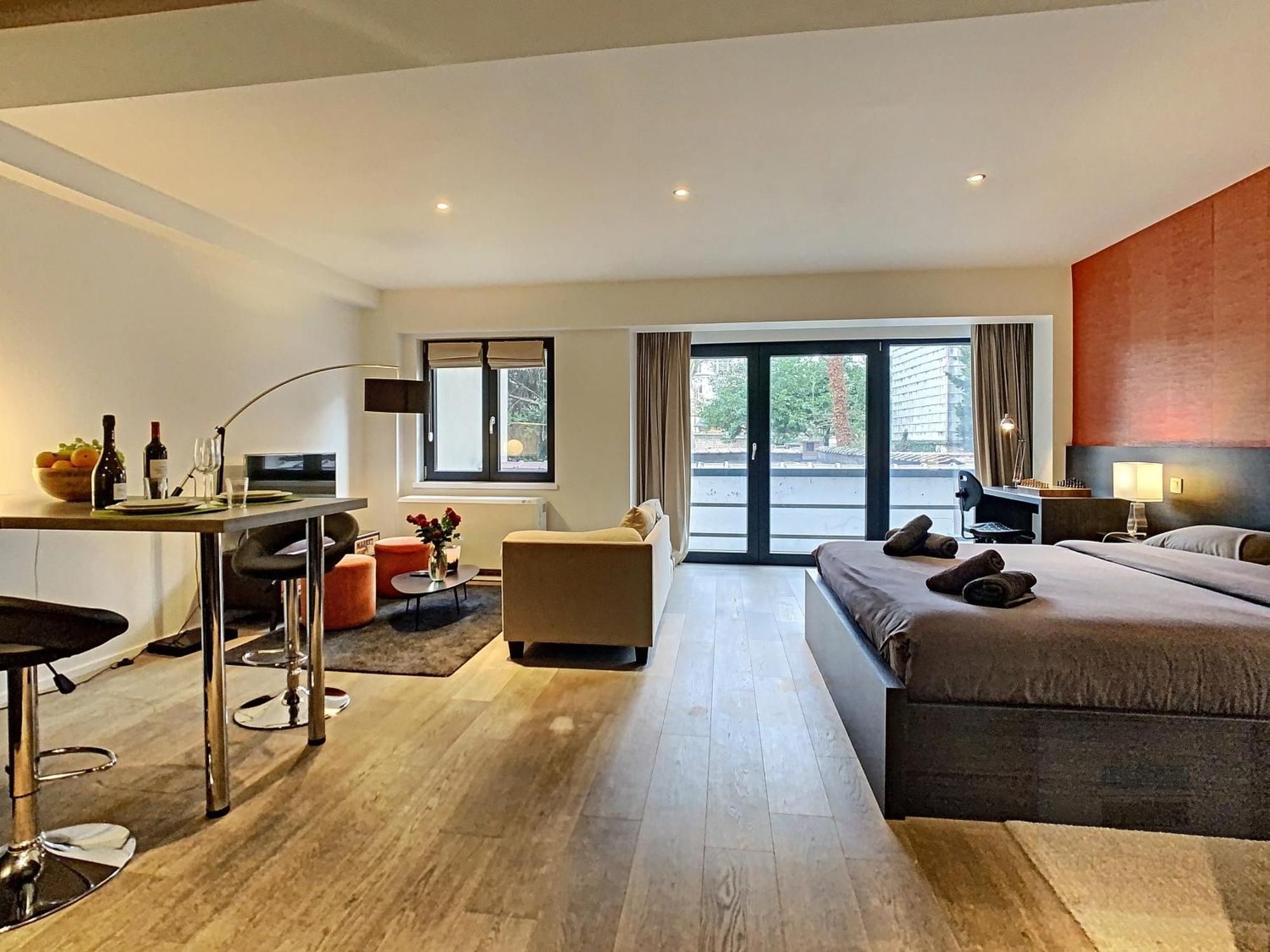 Apartmán Flat Moliere Brusel Exteriér fotografie